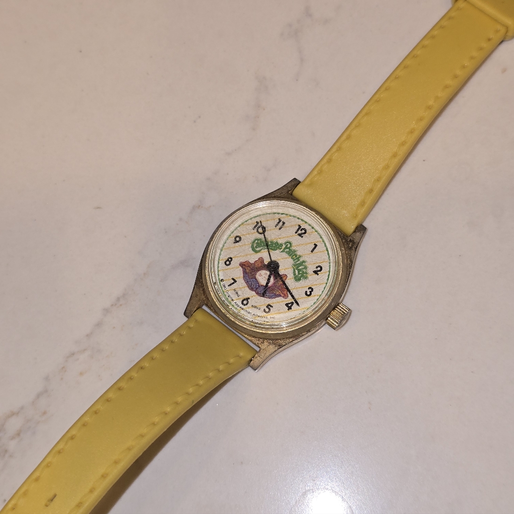 Vintage Cabbage Patch Kids Mechanical Watch, 1983